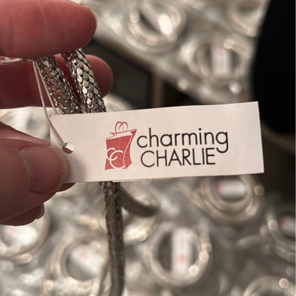 Silvertone Snake Necklace NWT - Picture 10 of 11